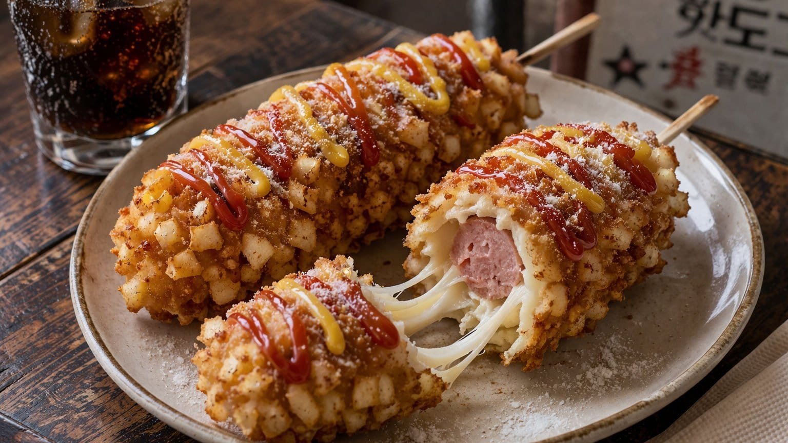 Korean Corn Dogs (Gamja Hot Dog)