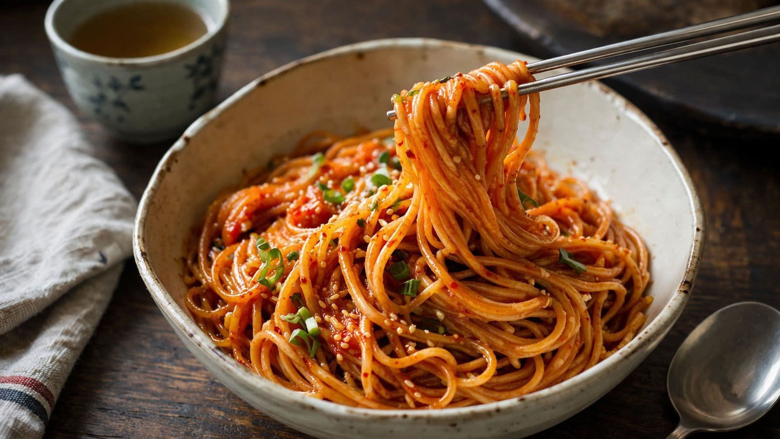 Korean Gochujang Buttered Noodles
